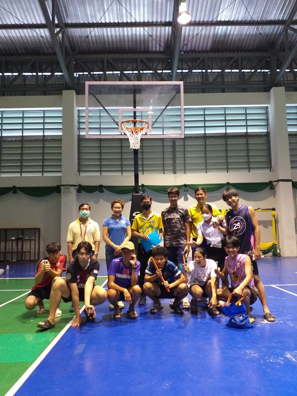 ติดตั้งแป้นบาสเก็ตบอล 3x3 gallery 1